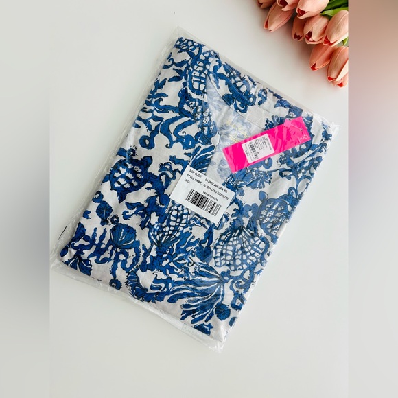 Lilly Pulitzer Alyssa A-Line Cotton Dress - Picture 8 of 9